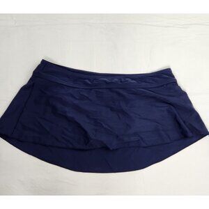 Skirted Bikini Bottom Navy Women's Large